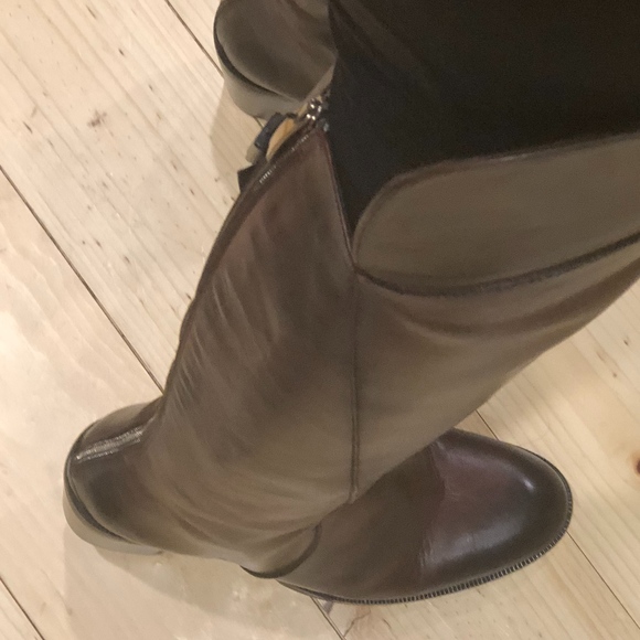 Size 9 AUTHENTIC HIGH-OVER THE KNEE LEATHER BOOTS - Picture 5 of 8